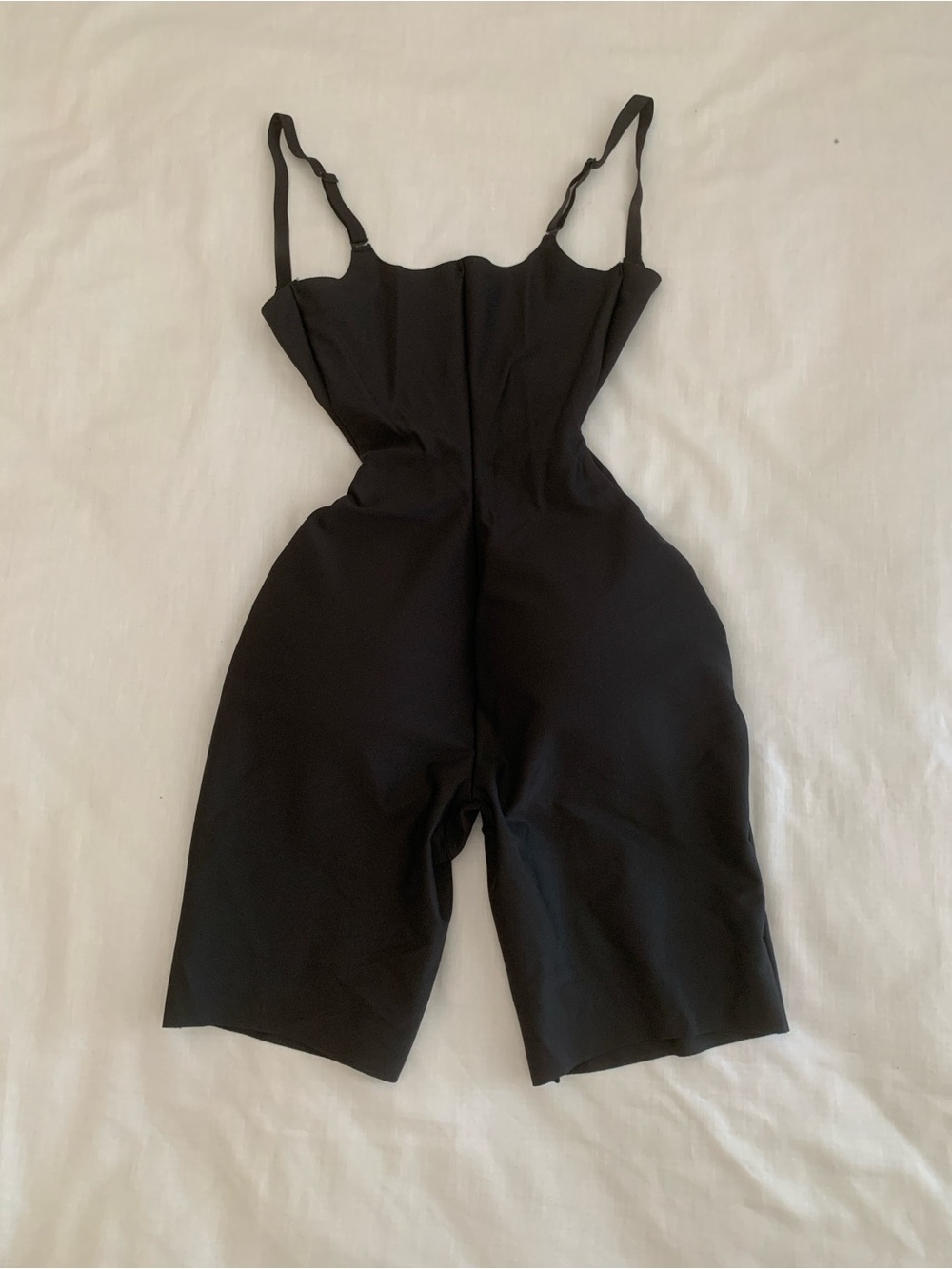 SKIMS Seamless Sculpt Butt Lifting Open Bust Bodysuit Onyx Black NWT Size XS